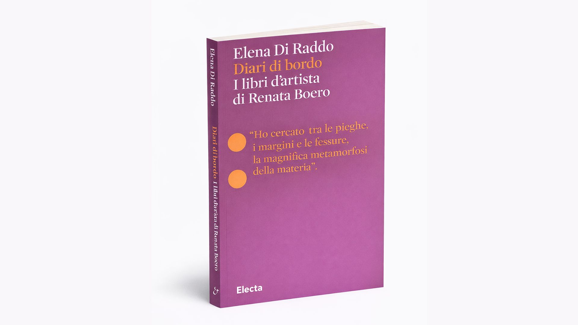 Presentazione volume "Diari di bordo. I libri d’artista di Renata Boero"