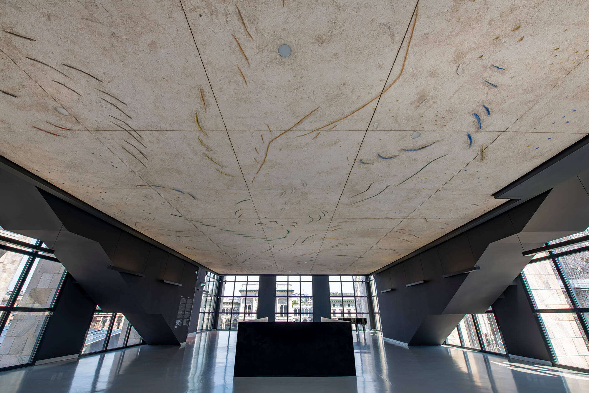 Sala Fontana - Soffitto Spaziale  - Ph. Studio Marco Bertoli