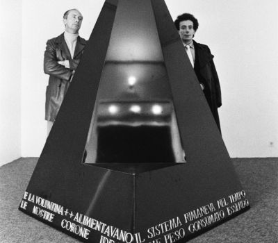 Vai alla pagina Vincenzo Agnetti e Paolo Scheggi: Il tempio. La nascita dell&rsquo;Eidos