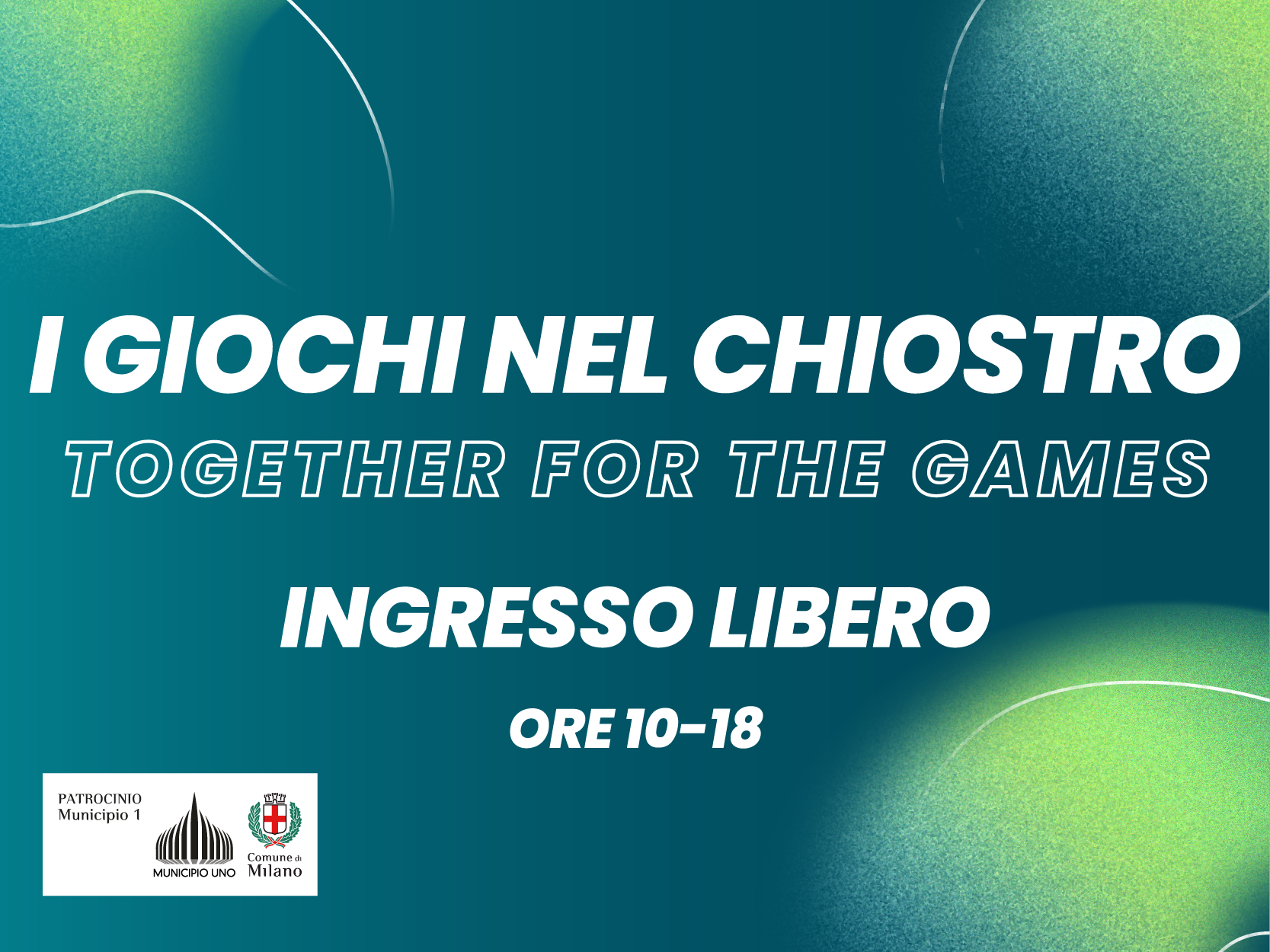 I Giochi nel Chiostro